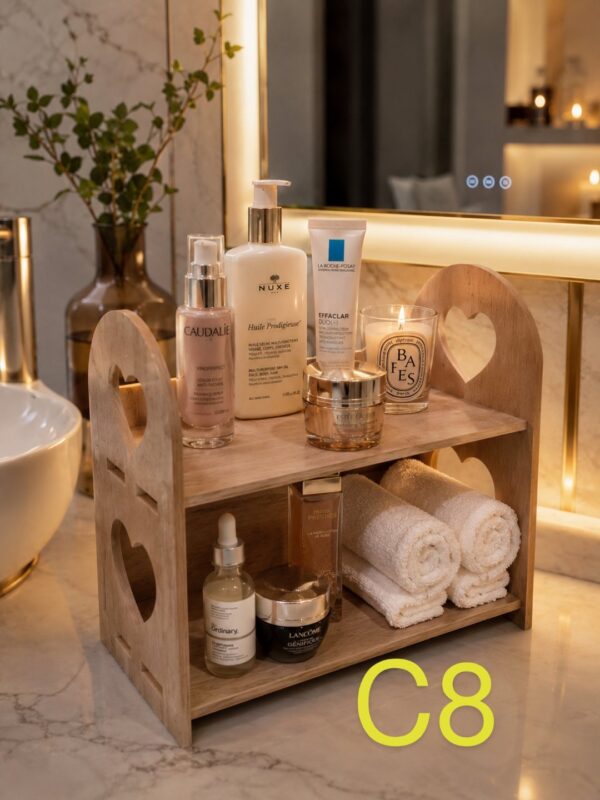 ✨ Porte-produits cosmétique en bois MDF ✨
modèle C8